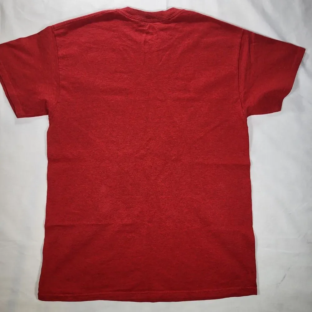 St.‎ Louis Cardinals Men's Medium Majestic Red Tshirt Birds on Bat STL - Picture 6 of 8